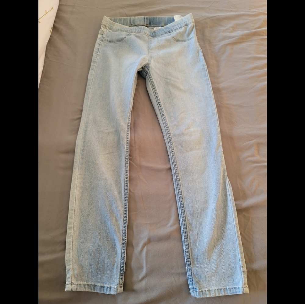 Denim & Denim size 7-8 big girls stretch jeans